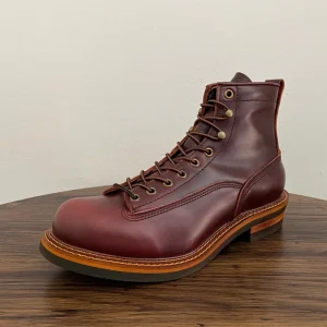 Strideunity Handmade Cow Leather Casual Ankle Boots