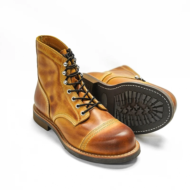 Strideunity Goodyear Welt Stitchdown Leather Work Boots