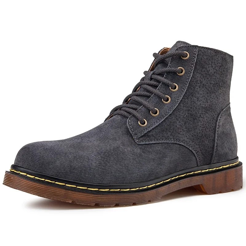 Strideunity Men's Suede Fleece‑Lined Boots