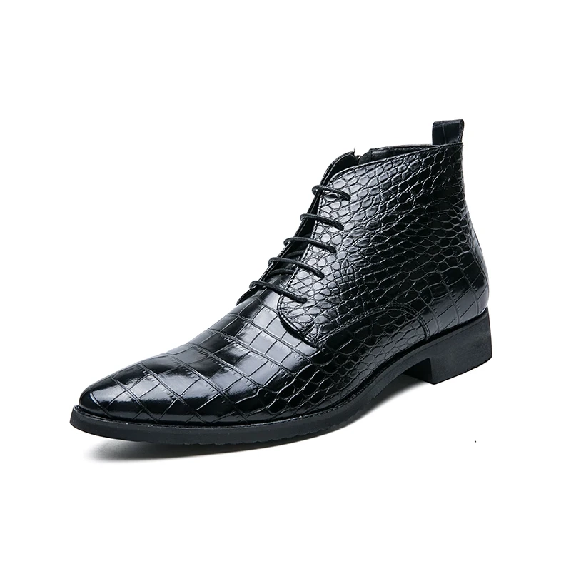 Strideunity Genuine Leather High‑Top Lace‑Up Boots - Image 6