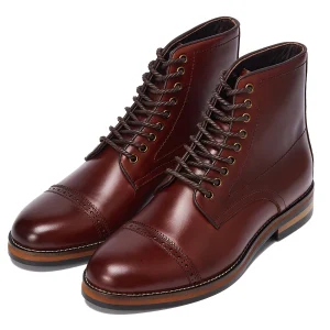 Strideunity Men's Full‑Grain Leather Chelsea Boots