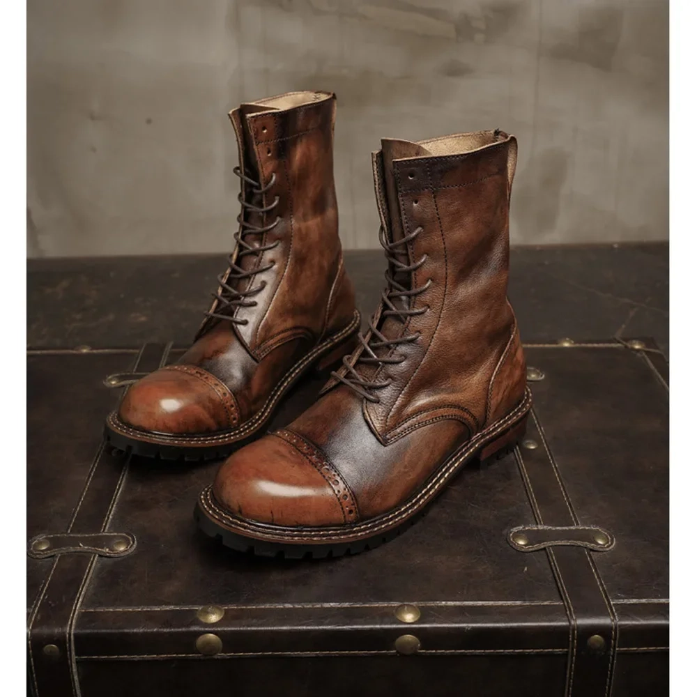 Strideunity Men's Leather Mid‑Calf Boots - Image 6