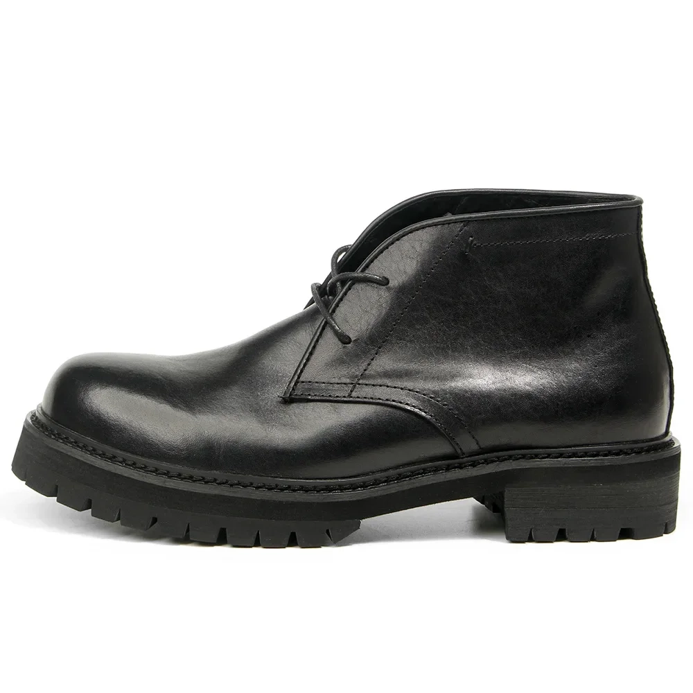 Strideunity Genuine Leather Men's Lace‑Up Boots - Image 7
