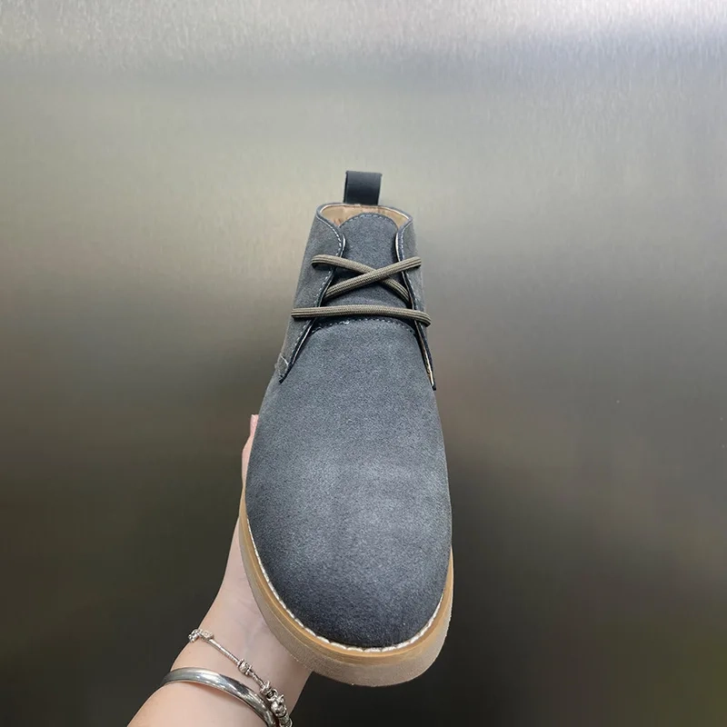 Strideunity Men's Leather Casual Boots - Image 2