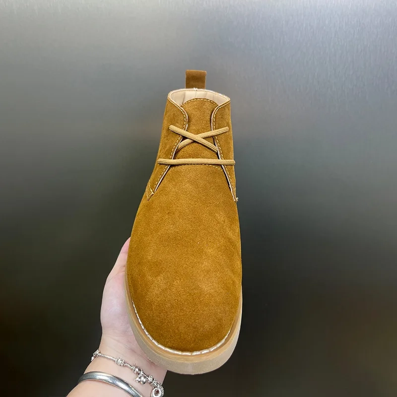 Strideunity Men's Leather Casual Boots - Image 6