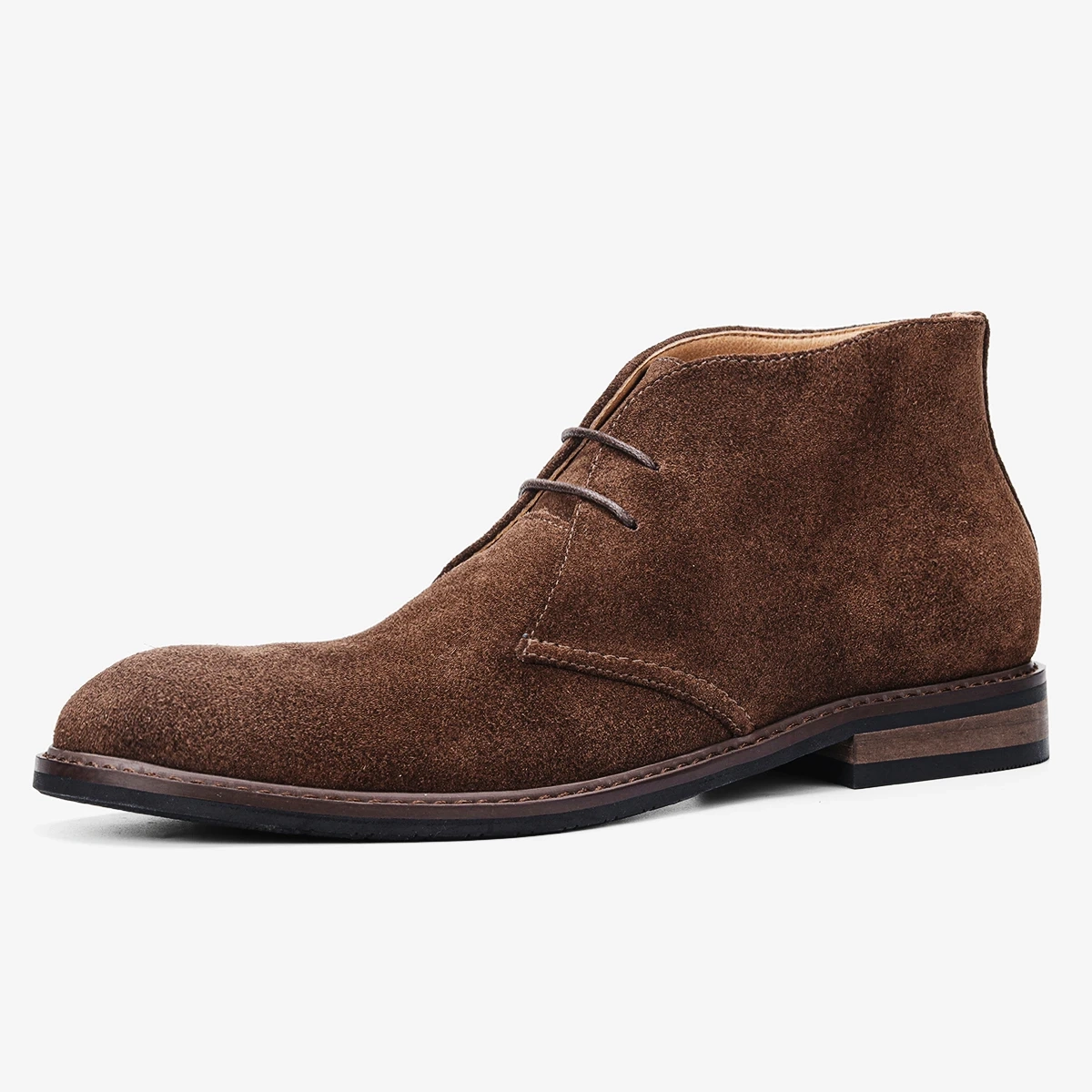 Strideunity Men's Genuine Leather Desert Boots - Image 2