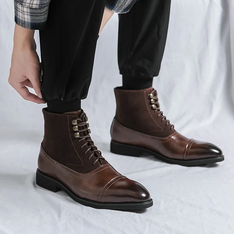 Strideunity Genuine Leather Chelsea Ankle Boots - Image 3