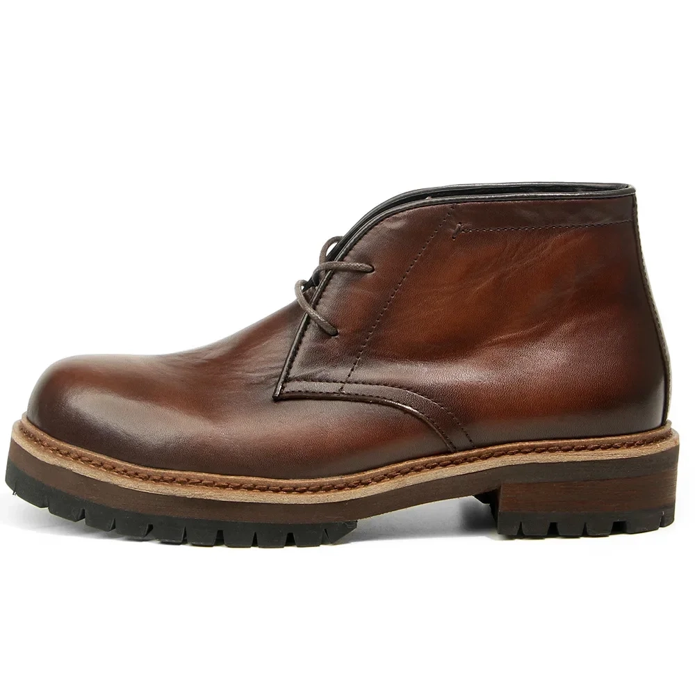 Strideunity Genuine Leather Men's Lace‑Up Boots - Image 6