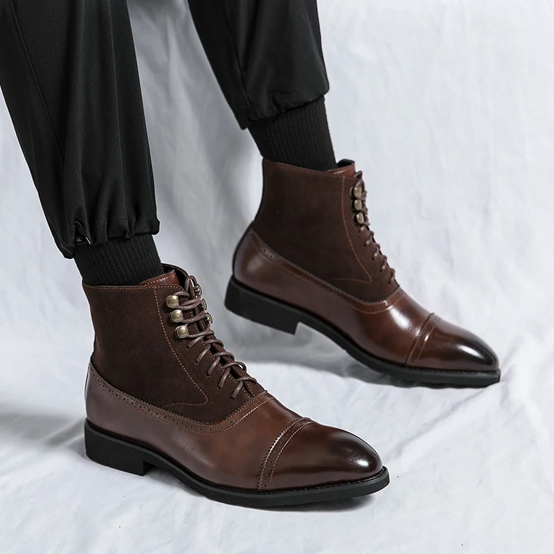 Strideunity Genuine Leather Chelsea Ankle Boots - Image 4