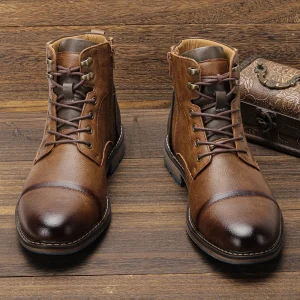 Strideunity Leather Casual Boots