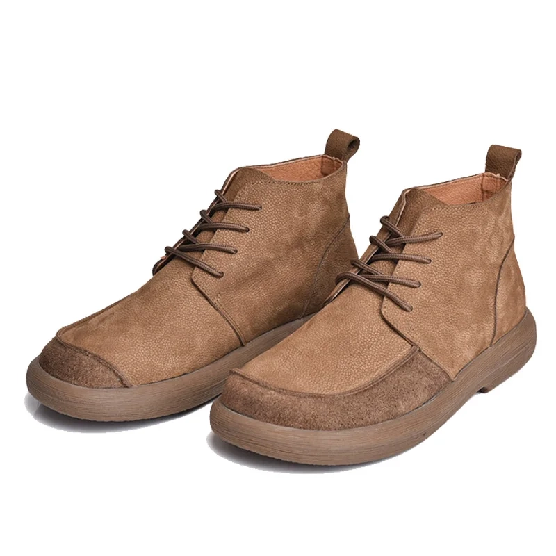 Strideunity Men's Genuine Leather Ankle Boots - Image 7