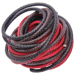 Strideunity Braided Leather Shoelaces Accessories